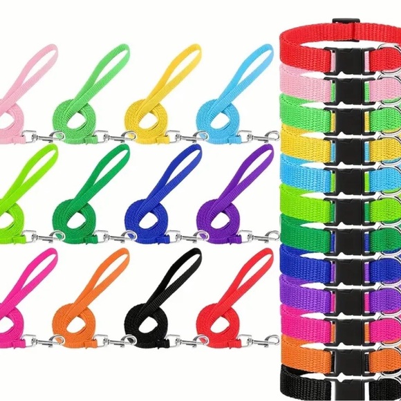 Matching Dog Collar and Leash Set – 2 Sets for $15 - Picture 2 of 2